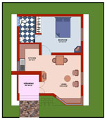 Ooty villa floor plan