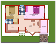 Ooty villa floor plan