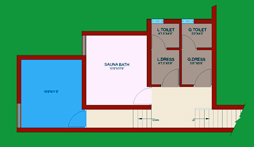 Lower Level Floor plan
